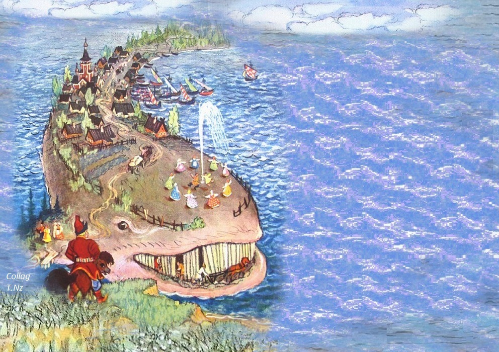 Русская Народная сказка — “История про рыбу кит”