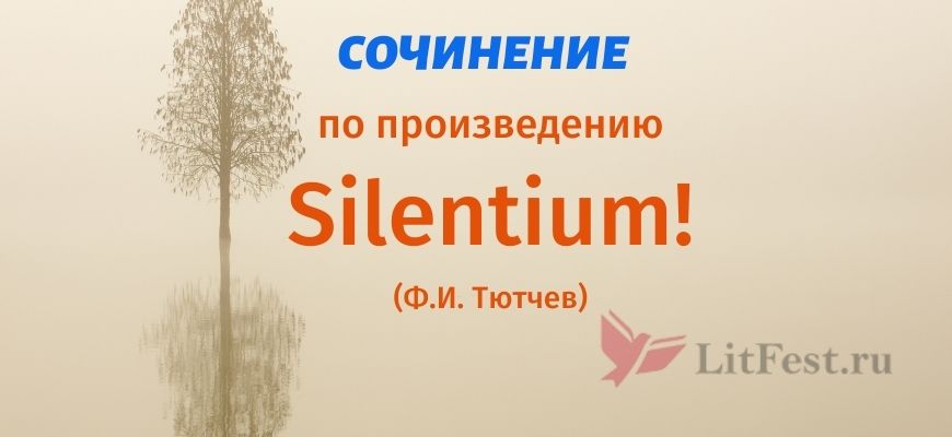 Анализ стихотворения Силентиум